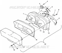 INSTRUMENTS 600 XCR 0975677, 600 XCR SE H975677 AND EUROPEAN 600 XCR SE E97 (4937963796A014)
