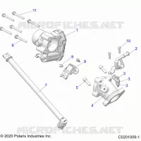 ENGINE, CORPS DE PAPILON AND FUEL RAIL