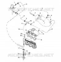 SYSTÈME DE REFROIDISSEMENT SL 750 B944070 (4927012701018A)