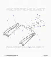 CHASSIS, REAR RACK AND HITCH