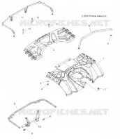 HABITACLE ARRIERE and REAR RACK