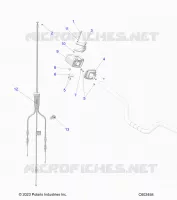 MOTEUR, THROTTLE CONTROL ASM.