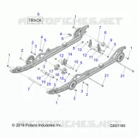 SUSPENSION ARRIERE AND TRACK