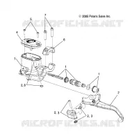 FREIN AVANT FREIN LEVER and MAITRE CYLINDRE