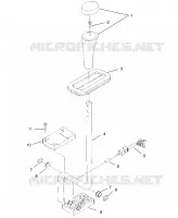 SELECTEUR DE VITESSE ASSEMBLY Scrambler W957840 (4927252725C008)
