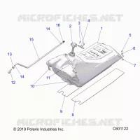 SYSTÃˆME D'ALIMENTATION, FUEL TANK ASM.