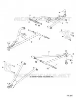 SUSPENSION AVANT CONTROL ARMS