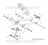 BRAS DE SUSPENSION AVANT (155 INCH)