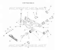 CHASSIS, BRAS OSCILLANT