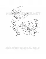 CARROSSERIE AVANT SPORT 0950443, SPORT TOURING 0950243  and EUROPEAN SPORT T (4928822882A011)