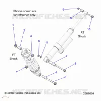 SUSPENSION, SUPPORT AMORTISSEUR , REAR SUSP.