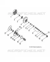 SYSTÈME DE TRANSMISSION, SECONDARY CLUTCH
