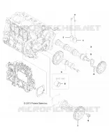 MOTEUR, CAMSHAFT AND DRIVING GEAR