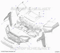CAPOT AND FRONT FENDERS