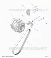 ENGINE, ALTERNATEUR