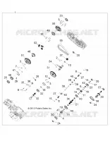 SYSTÈME DE TRANSMISSION, PONT PRINCIPAL INTERNALS