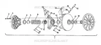 EMBRAYAGE DE TRANSMISSION 500 SPX (4922552255027A)