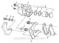 FRONT FREIN XPRESS 300 W98CA28C (4945364536B009)