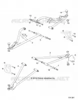 SUSPENSION AVANT CONTROL ARMS