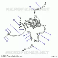 ENGINE, TURBO, COOLING AND OIL