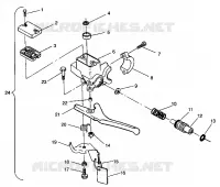 MAITRE CYLINDRE 440 XCR 0941760 (4925182518010A)