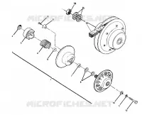 EMBRAYAGE DE TRANSMISSION ASSEMBLY 350 4X4