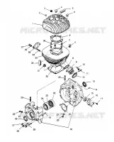 CARTERS MOTEUR AND CYLINDRE 4X4 300 W958130 (4930183018C013)