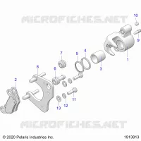 FREIN AVANT CALIPER