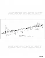 DRIVE TRAIN, TRANSMISSION ARRIERE SHAFT