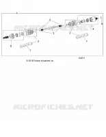 SYSTEME DE TRANSMISSION, HALF SHAFT, REAR