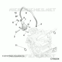 DRIVE TRAIN, MAIN SUPPORT PONT