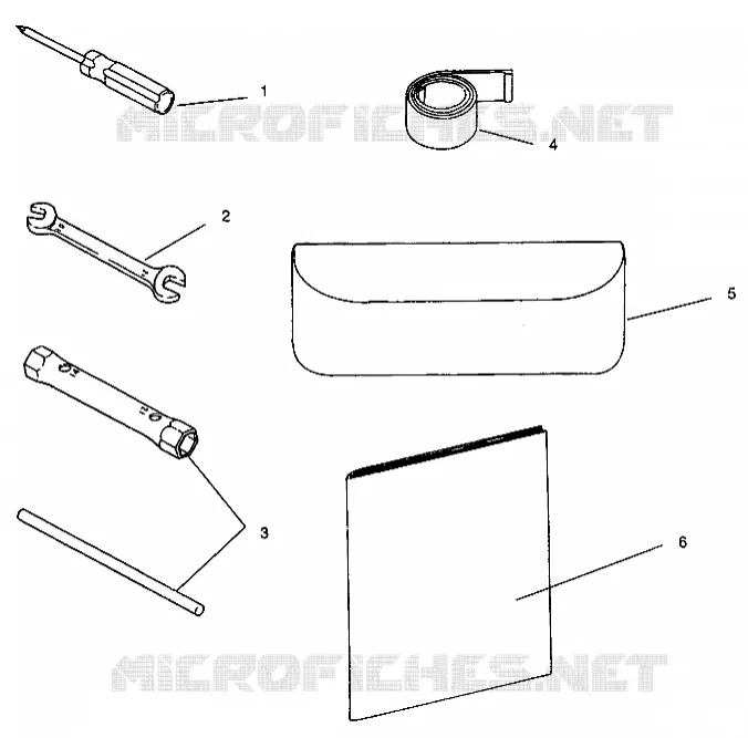 OUTILS 440 XCR SP 0941660 (4927082708029A)