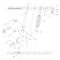 SUSPENSION AVANT SUPPORT