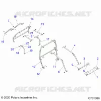 CHASSIS, CAB CADRE