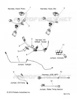 ELECTRICITE, JUMPERS/WIRE HARNESS