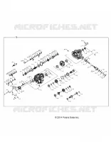 SYSTÈME DE TRANSMISSION, PONT PRINCIPAL INTERNALS