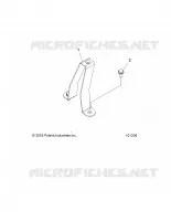 CHASSIS, CARBURANT TANK SUPPORT BRACKET