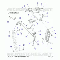 TRIANGLES SUSPENSIONS AVANT 