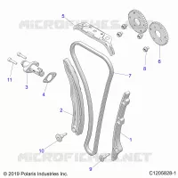 CHAINE DE DISTRIBUTION AND TENSIONER