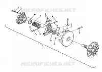 EMBRAYAGE DE TRANSMISSION ASSEMBLY  TRAIL BOSS