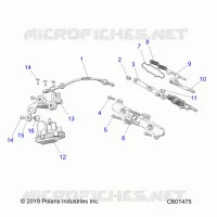 ENGINE, VALVE D'ECHAPPEMENT ASM. AND ACTUATOR