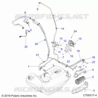 BODY, CARBURANT LINES, EVAP