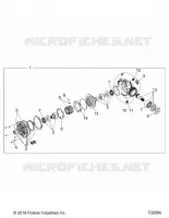 SYSTEME DE TRANSMISSION, FRONT GEARCASE