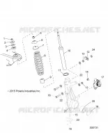 SUSPENSION, JAMBE DE FORCE AVANT