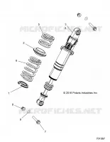 SUSPENSION ARRIERE SHOCK MOUNTING
