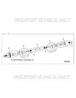 SYSTEME DE TRANSMISSION, HALF SHAFT, REAR (TO 12/1/2018)