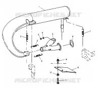ECHAPPEMENT  500 EFI 0952774, EFI SKS 0952574,   EFI SKS PT 0952974, and (4929052905C006)