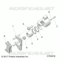 FREIN ARRIERE CALIPER