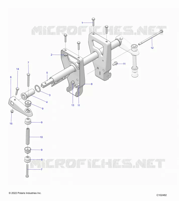 SUSPENSION, BARRE DE TORSION