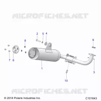 ENGINE, ECHAPPEMENT